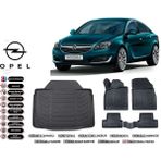 Opel Insıgnıa 2016 Model Bagaj Havuzu Araca Özel Siyah Extra Havuzlu Paspas Takımı