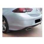 Opel Insignia Arka Tampon Flap Seti Opc Line 2017 + Piona Black , Abs Plastik