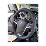 Opel Insignia Deri Dikmeli Direksiyon Kılıfı Soft Kırmızı Ipli 10.5cm A+ Plus