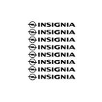Opel Insignia Kapı kolu Sticker Yapıştırma 8 Adet