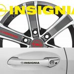Opel İnsignia Kapı Kolu Sticker Yapıştırma 8Adet