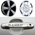 Opel Kadett Kapı Kolu Jant Sticker Yapıştırma 8 Ad