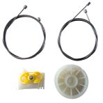 Opel Meriva A 2003-2010 Arası Uyumlu Arka Sağ Kapı Cam Kriko Teli Ve Tamir Seti Takımı Kiti