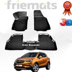 Opel MOKKA 3D Havuzlu Paspas 2016-2020 Arası Siyah 4 Parça Friemats