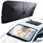 Opel Mokka, Nissan Juke, Suzuki Vitara, Renault Captur, Dacia Jogger Uyumlu Oto Şemsiye - Tek Renk - Şeffaf