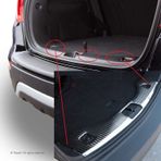 Opel Mokka Uyumlu 2012 2020 Arka Tampon Eşiği Krom Parça