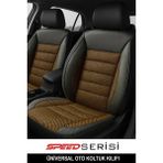 Opel Movano B 2.3 Cdtı Turbo (150 Hp) Easytronic 2011 Uyumlu Jakar Acıkahve Oto Kılıfı Tam Set - Kahverengi