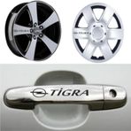 Opel Tigra Kapı Kolu Jant Sticker Yapıştırma 8 Ad