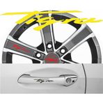 Opel Tigra Kapı Kolu Sticker Yapıştırma 8Adet