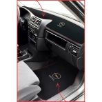 Opel Vectra A Kasa Uyumlu Nakışlı Oto Halı Paspas & Torpido Kaplama Koruma Halısı Seti