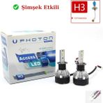 Opel Vectra B 2000 H3 Far Ampulü Access LED Xenon Beyaz Renk