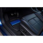 Opel Vectra B 2000 Uyumlu Havuzlu Ünıversal Pro Actıve Oto Paspas Siyah - Mavi