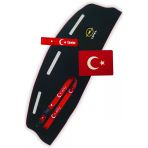 Opel Vectra B Kasa Torpido Koruma Halısı Örtüsü + Oto Ayna Askısı + Tampon Çeki İpi + Kaydırmaz Ped