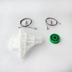Opel Vectra C Z02 2002-2009 Signum 24451524 İçin Manuel Arka Sol Cam Kriko Tamir Seti