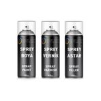Opel Vivaro 92U ile uyumlu Polyester Gümüşü Sprey Rötuş Boyası+Vernik+Astar
