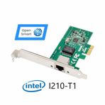 Open Smart 1 Port Intel I210-T1 1Gbe Ethernet Kart - OPS7204NT