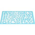 Operitacx 1 Sayfa serigrafi şablonu diy için şablon kil zanaat aracı kil çömlek fırını küpe serigraf şablon polimer kil şablonlar modelleme kalıp yapma aracı el sanatları süit polyester