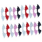 Operitacx 20 Adet Kumaş yarasa kanatları halloween kostüm cadılar bayramı kostümü cadılar bayramı yamaları yarasa kanadı yamaları çıkartmalar süs DIY kanat Giyim