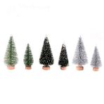 Operitacx Doğuş Dekoru 1 Takım Noel ağacı süsleri Noel süsleri mini kanada çam ağacı sisal yılbaşı ağaçları noel ağacı süsleme minyatür manzara küçük süslemeler ıvır zıvır