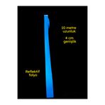 opersan 4 CM X 10 METRE KENDİNDEN YAPIŞKANLI MAVİ REFLEKTİF FOLYO BANT