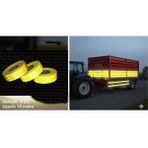 opersan Yüksek Görünürlük Reflektif Bant | 4 CM x 10 Metre | Traktör Römork Güvenlik bant-Sarı