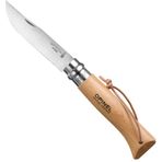Opinel Inox Kahverengi No:4 Kayın Saplı Paslanmaz Çelik Unisex Çakı