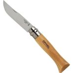 Opinel OP-123080 Inox No 8 Kayın Saplı Paslanmaz Çelik Çakı