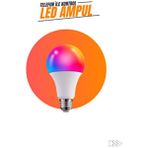Opiunte 9W Akıllı RGB Led Ampul E-27 Duy Tipi Bluetooth/WiFi Kontrol ile Enerji Tasarrufu