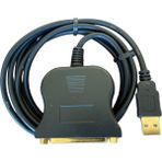 Opoint USB / 25PIN Paralel Port Yazıcı Kablosu - Siyah