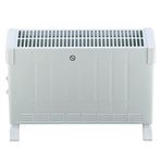OPP 2 kW Beyaz Termostatlı Konvektör Isıtıcı