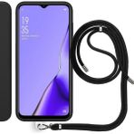 Oppo A31 Ip Askılı Silikon Kılıf Siyah