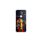Oppo A5 2020 ile uyumlu Köşe Korumalı Kılıf Metamorfoz Trinite Tasarımlı Uv Baskılı