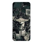 Oppo A5 2020 İle Uyumlu Siyah Medusa's Gaze Desenli Silikon Kılıf