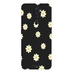 Oppo A5 2020 İle Uyumlu Siyah Sunny Dots Desenli Silikon Kılıf