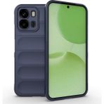 Oppo A6X Kılıf Kolay Tutum Sağlayan Yapılı ve Içi Kadife Dolgulu Tpu Premium Silikon Kapak Rcv/etnik - Lacivert