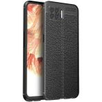 Oppo A73 Siyah Kılıf Silikon Karbon Serisi Mat Fiber Negro Kapak