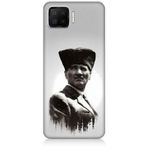 Oppo A73 Uyumlu Mustafa Kemal Atatürk Baskılı Silikon Kılıf