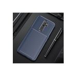 Oppo A9 2020 Kılıf Negro Karbon Görünümlü Silikon Kapak + Ekran Koruma 5658