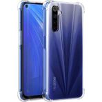 Oppo Realme 5i / Realme C3 Shock Absorbing Darbe Emicili Şeffaf Silikon Kılıf