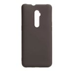Oppo Reno 10x Zoom Siyah Kılıf Silikon Karbon Serisi Mat Fiber Negro Kapak
