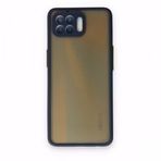 Oppo Reno 4 Lite Montreal Silikon Kapak Lacivert Kılıf