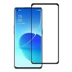 Oppo Reno 6 Ekran Koruyucu 9D Tam Kaplayan Kavisli