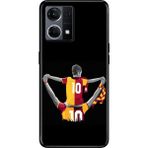 Oppo Reno 7 4g Kılıf Desenli Baskılı Tpu Rubber Kapak Parçalım - 001-Renkli