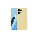 Oppo Reno 7 4g Kılıf Esnek Yapılı Ince Slim Silikon Kapak Ryc/premier - Gold
