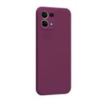 Oppo Reno 7 Kılıf Kamera Korumalı Silikon Rubber Arka Kapak Mor