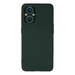 Oppo Reno 7 Lite Kılıf Lansman Glass Kapak - Koyu Yeşil-(5796)