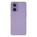 Oppo Reno 7 Lite Kılıf Lansman Glass Kapak - Lila-(5796)