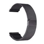 Oppo Watch 46mm 22mm Metal Tel Örgü Lüx Kordon + Metal Kordon Dönüştürücü