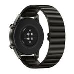 Oppo Watch 46mm 22mm Yandan Klipsli Paslanmaz Çelik Kordon + Metal Kordon Dönüştürücü