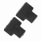 OPPWONG Ethernet Kablo Ayırıcı, Ethernet Bağlantı Noktası Ayırıcı 2 Adet Ethernet Kablo Adaptörü Ile LAN Ayırıcı 1 giriş 2 çıkış RJ45 Dişi Arayüz LAN Konektörü Kablo Genişletici Ayırıcı